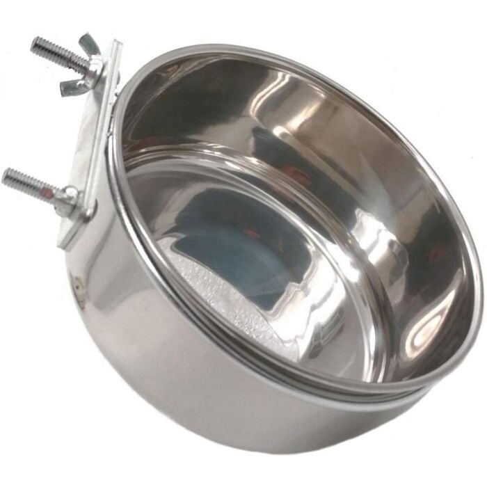 🐾 Topmast RVS Hangbak met Beugel – 12 & 15 cm