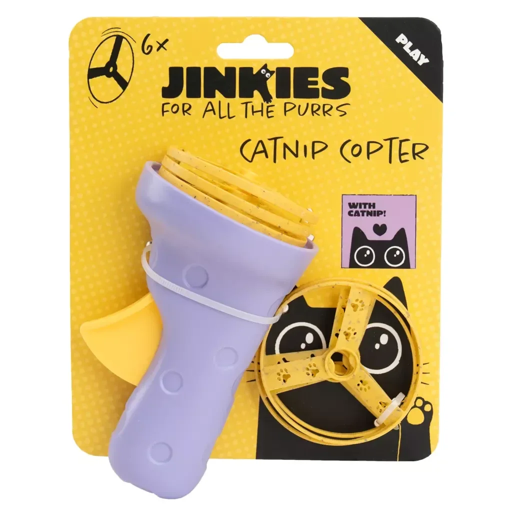 Jinkies Catnip Copter 🚁🐾
