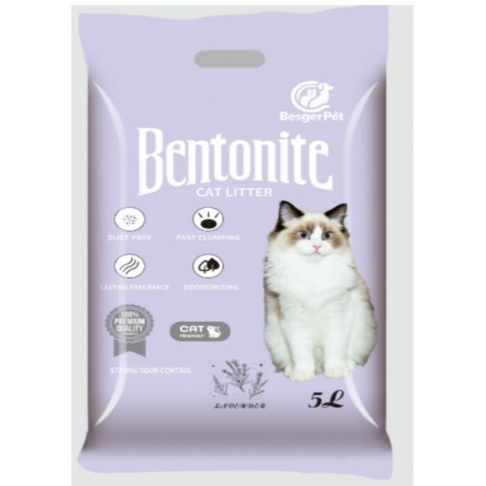 Besger Pet Bentoniet Kattenbakvulling – 5 & 10 L