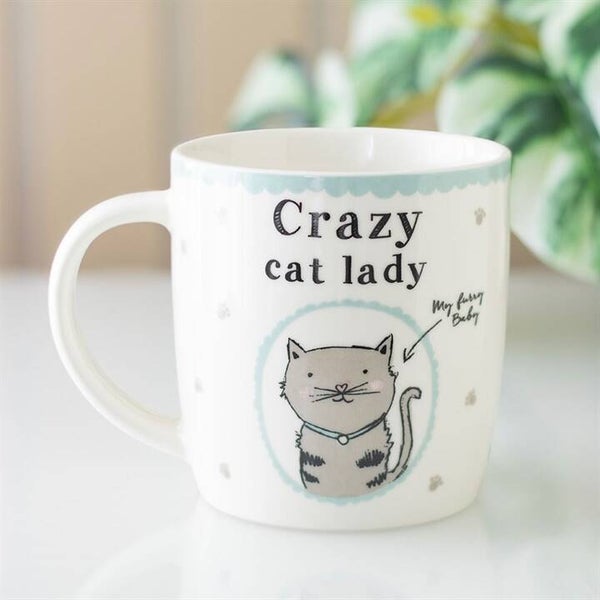 Crazy Cat Lady-mok in cadeauverpakking