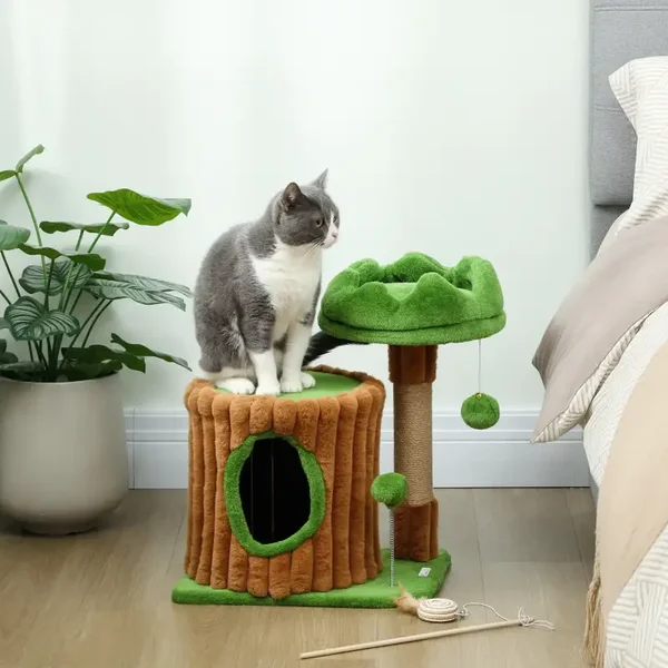 PawHut Boomstam Krabboom – een eigen boompje in huis 🌳