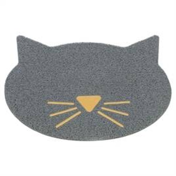 Trixie Kattenkop Kattenbakmat – Lichtgrijs