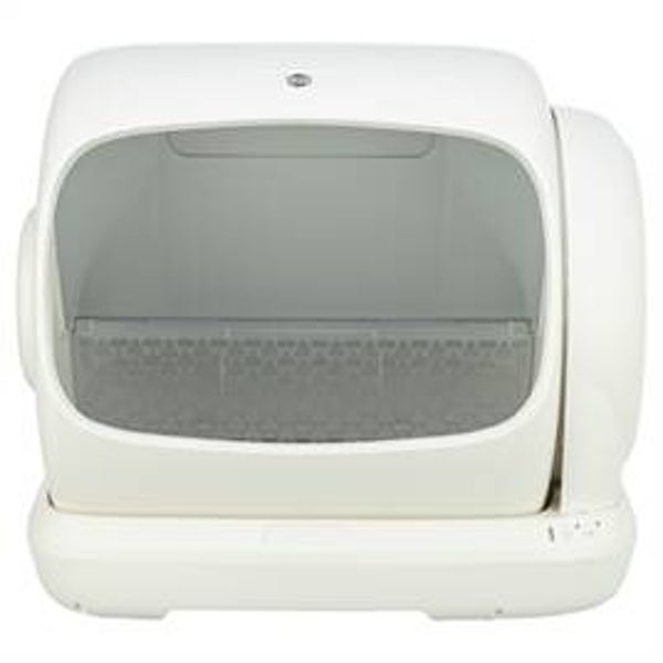 🐾 Trixie Zelfreinigende Elektrische Kattenbak XL – Wit