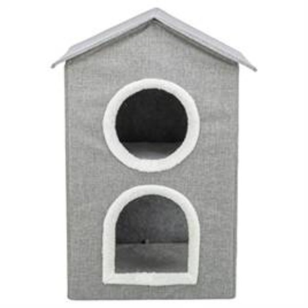 Trixie Nora Soft Kattenhuis – 2 verdiepingen