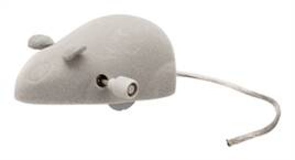 Trixie Opwindbare Vilten Muis – 7 cm