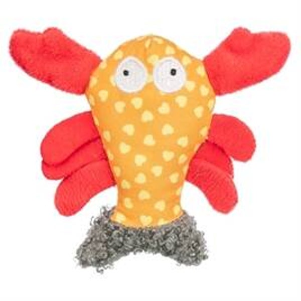 Trixie Pluche Kreeft met Catnip – 9 cm