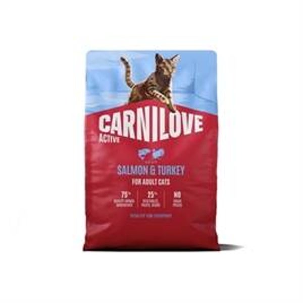 Carnilove Active Adult Salmon & Turkey kattenvoer – 2 kg