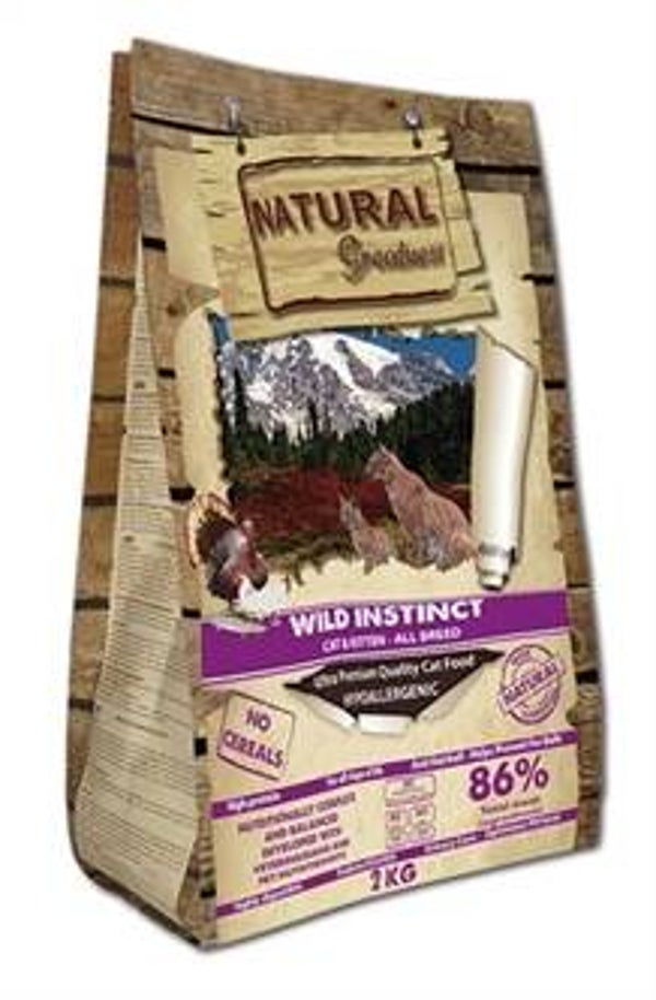 Natural Greatness Wild Instinct Baby/Kitten kattenvoer – 2 kg