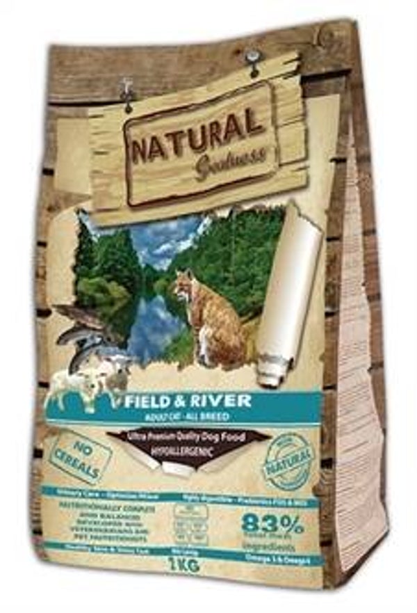 Natural Greatness Field & River kattenvoer – 2 kg
