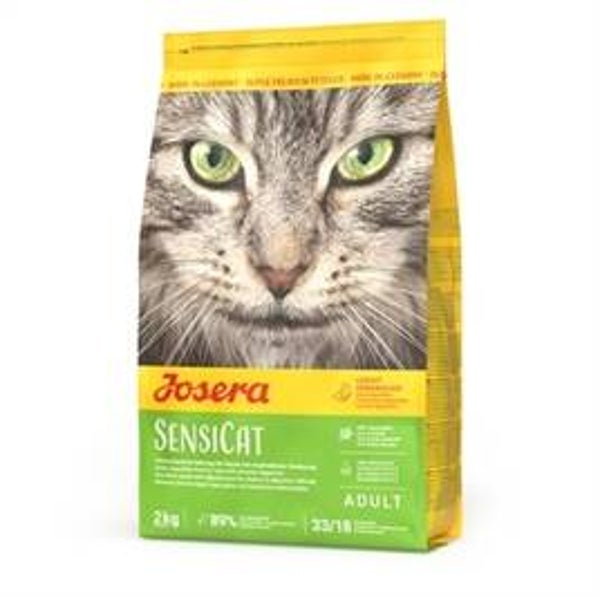 Josera SensiCat – Droogvoer voor gevoelige katten – 2 kg