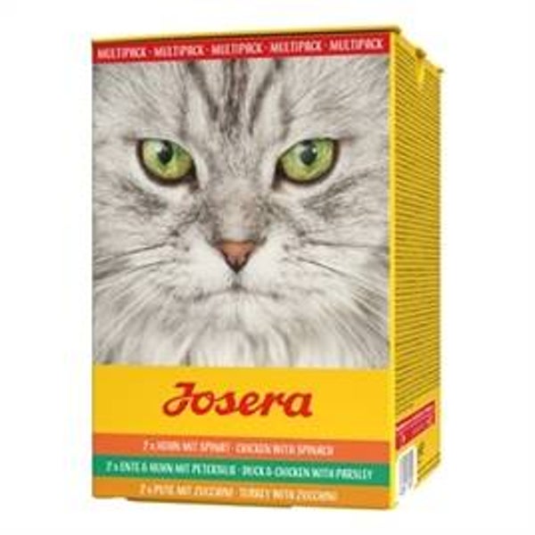 Josera Multipack Paté – Drie smaken – 6 × 85 g