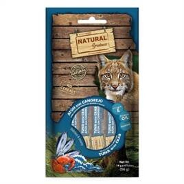 Natural Greatness Creamy Tuna with Crab Hair & Skin Support 4 × 14 gram