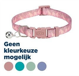 🐾 Trixie Kattenhalsband Geometrisch Motief – Assorti