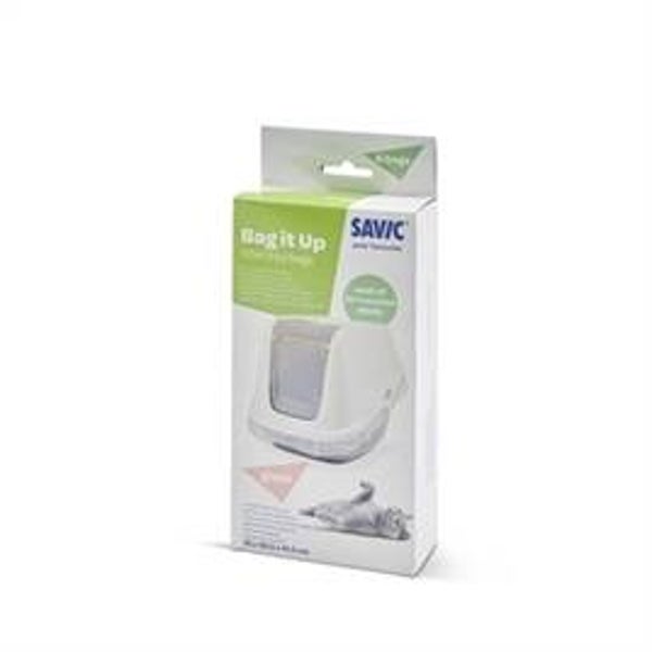 Savic Bag It Up Nestor Giant Kattenbakzakken – 6 stuks