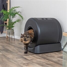 Trixie Zelfreinigende Kattenbak – Zwart