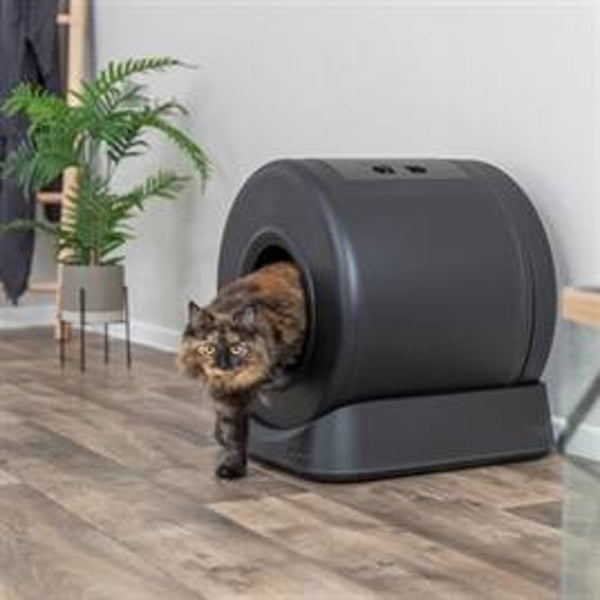 Trixie Zelfreinigende Kattenbak – Zwart