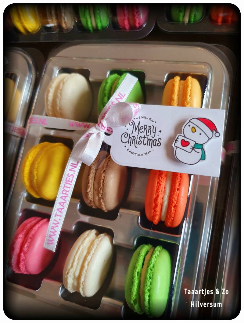 kerstcadeau macarons