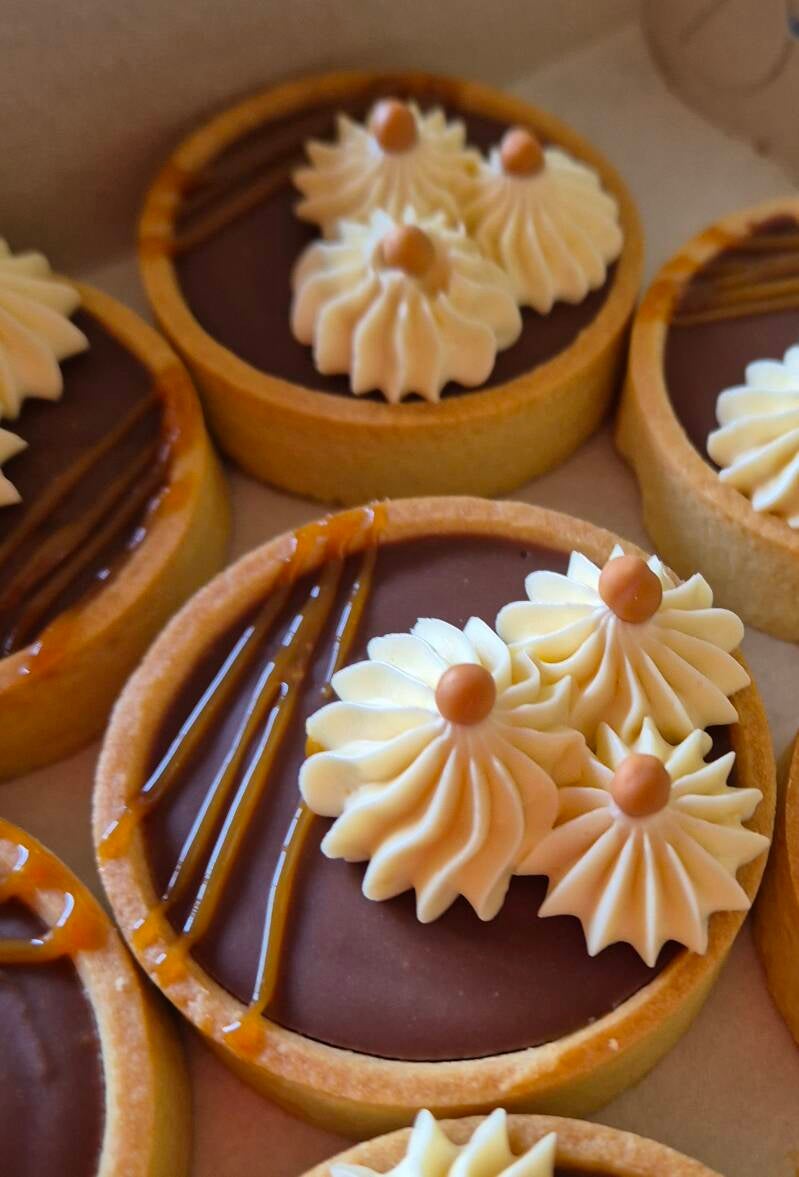 salted caramel tartelette