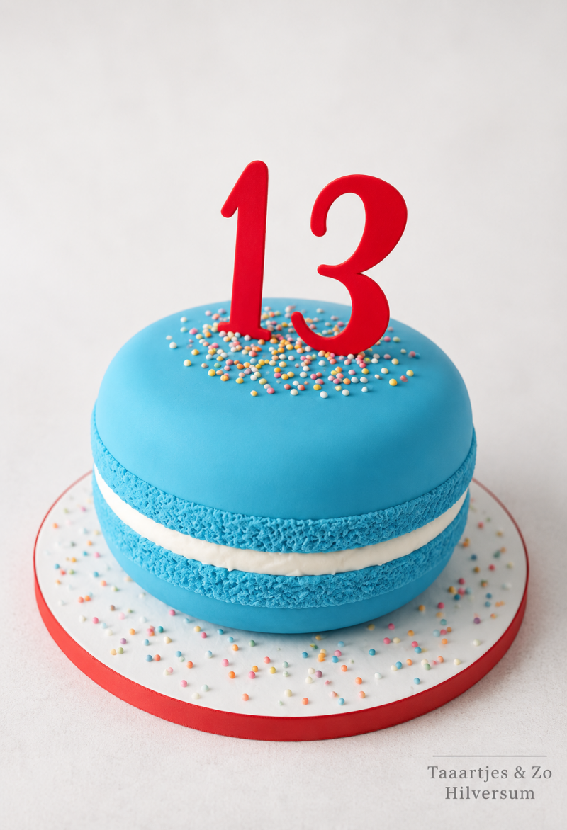 3d macaron taart