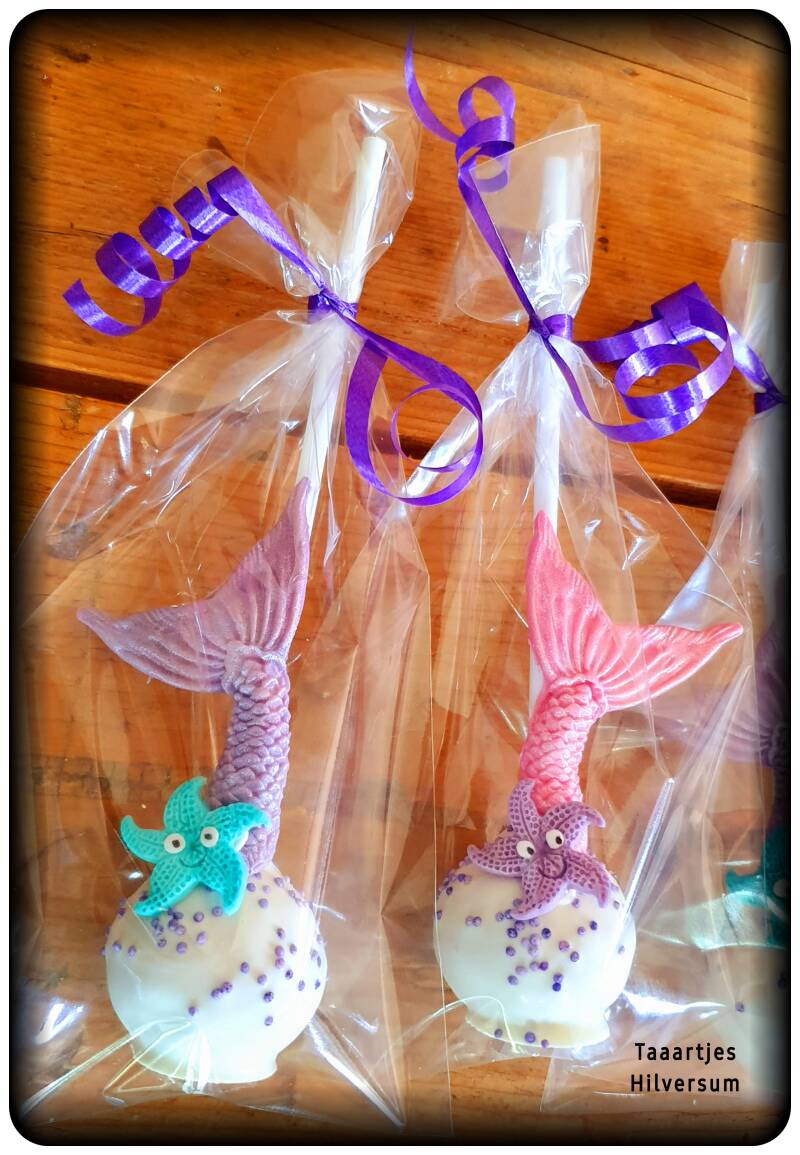 mermaid cakepops