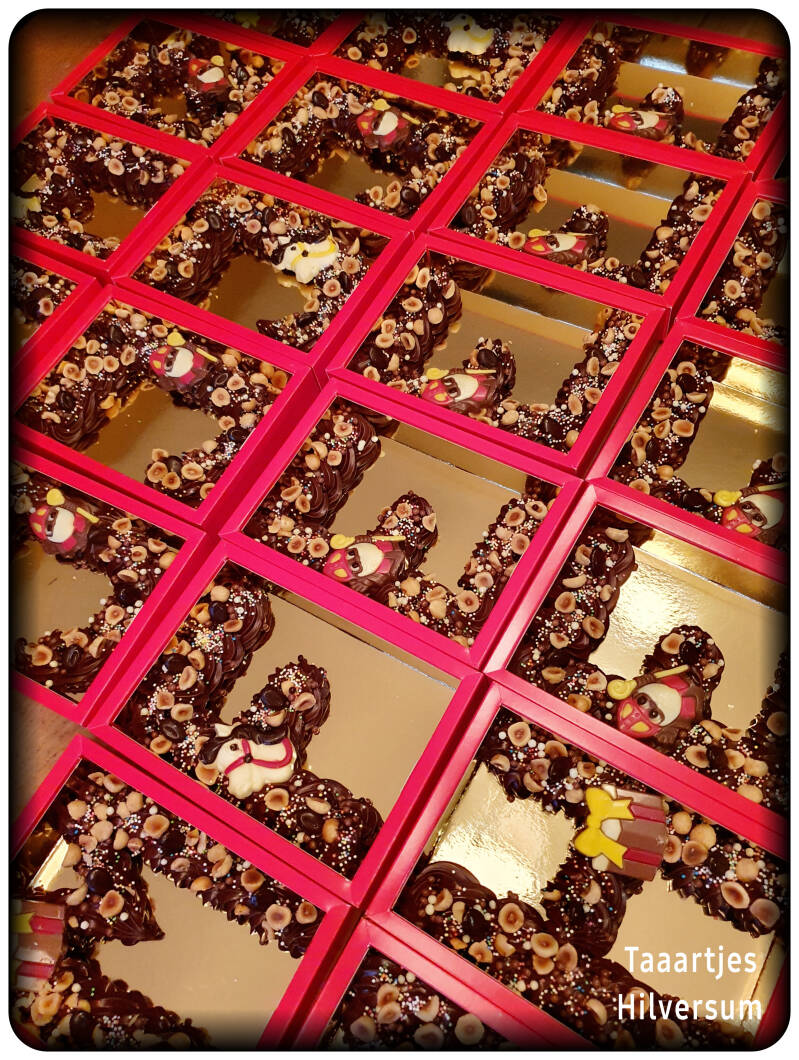 chocoladeletters voor sint