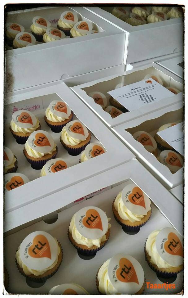 RTL nederland 25 jaar cupcakes