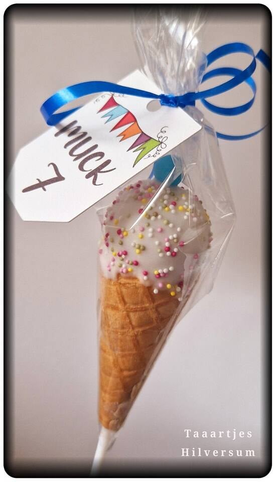 cakepop ijsje traktatie