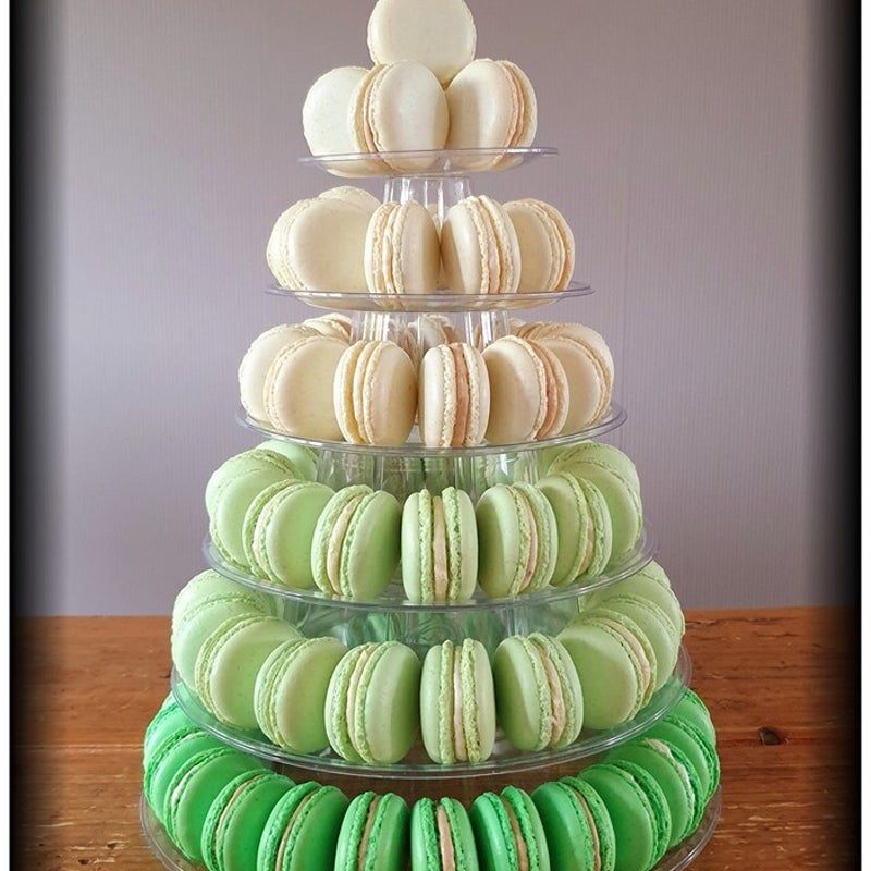 macarontoren ombre groen