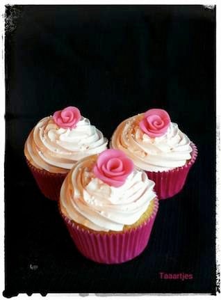 cupcakes roosjes