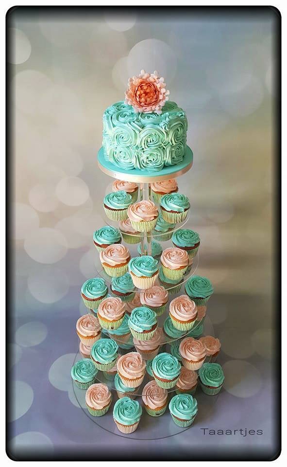 cupcake standaard bruiloft 