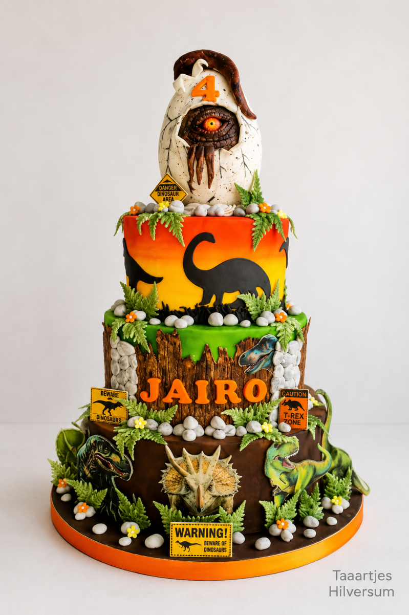 dino cake kinder themataart 