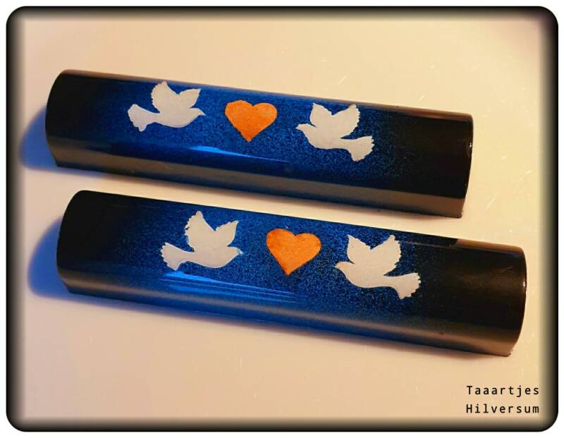 duifjes bonbons met cricut 