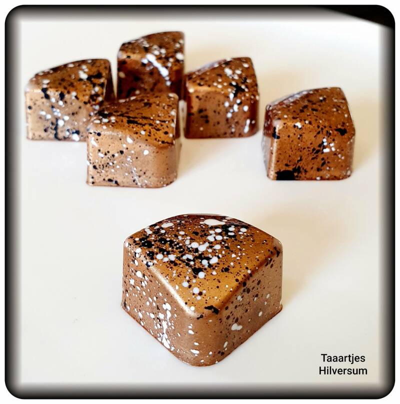 goud gespikkeld bonbon
