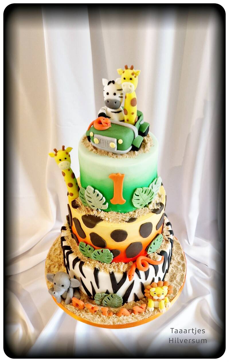 safari taart  cake