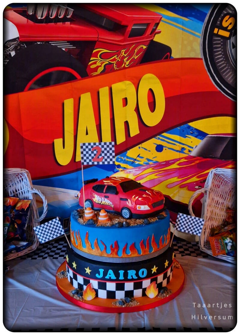 monstertruck taart cake