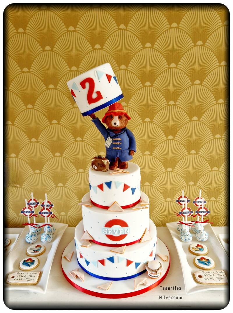 Beertje Paddington cake taart 