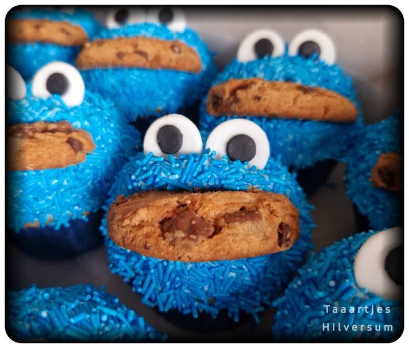koekiemonster cupcakes