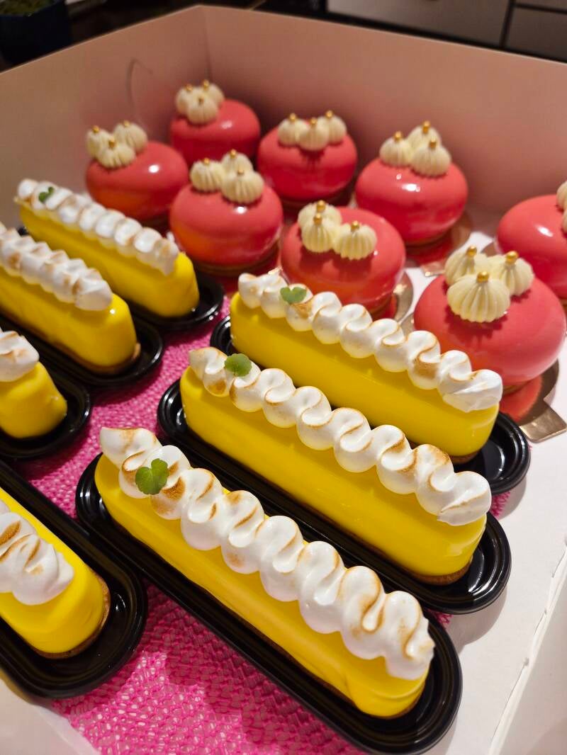 luxe entremet dessertjes