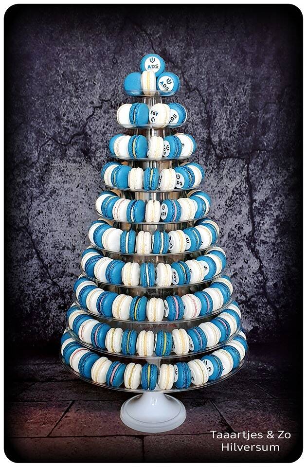 macarontoren wit blauw ADS