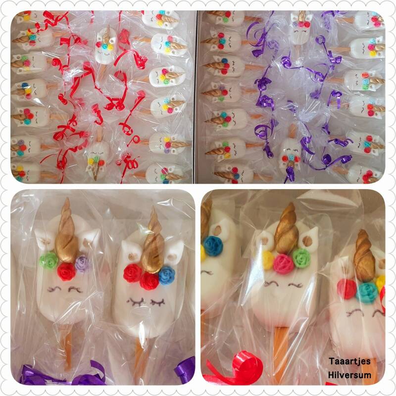 mini magnum unicorn ijsjes ingepakt