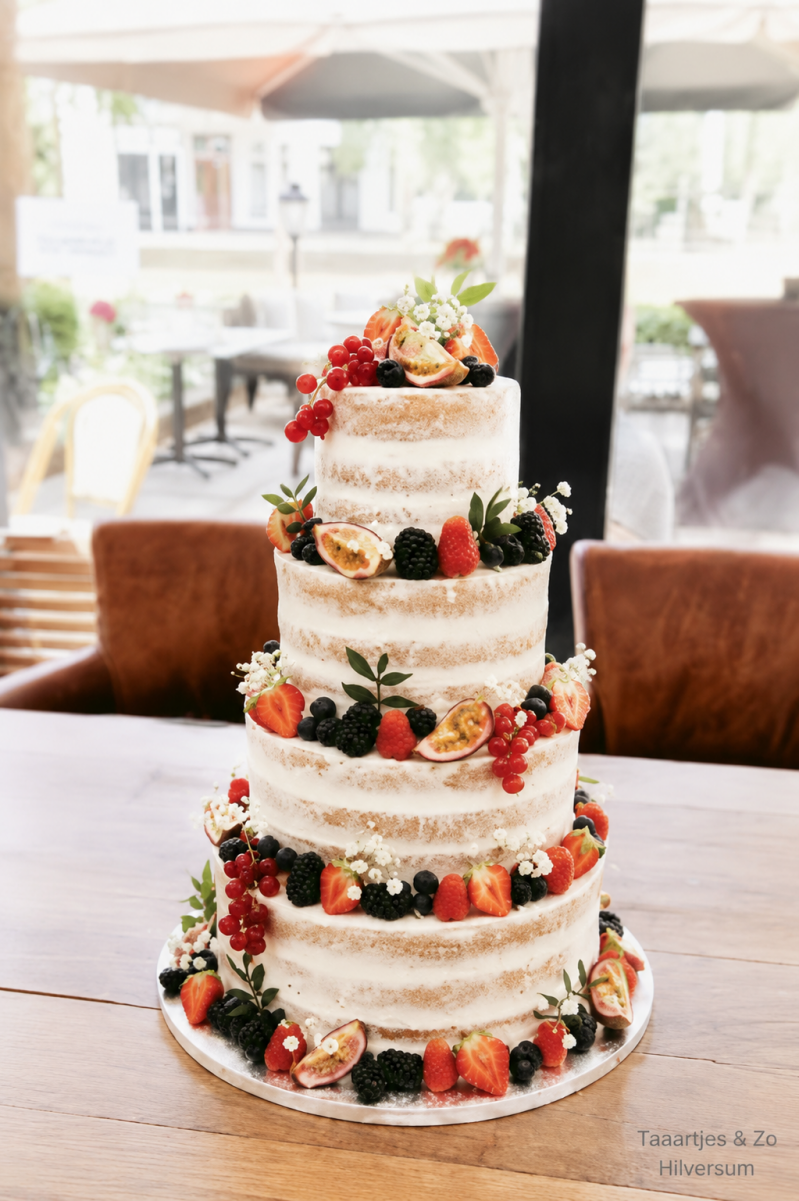 naked cake met fruit de eendracht hilversum