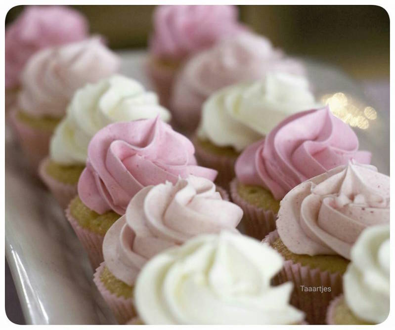 ombre cupcakes