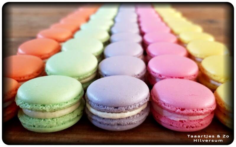 pastel macarons