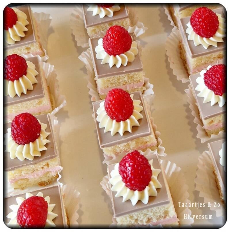 petit fours framboos