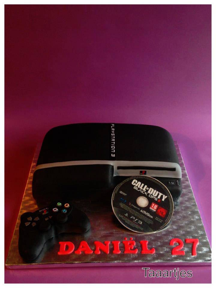 playstation 3 taart