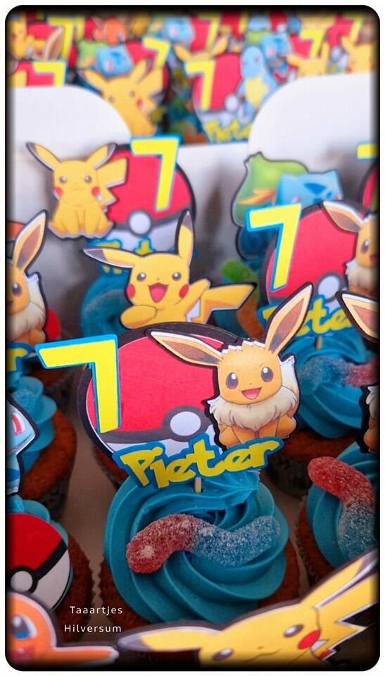 pokemon cupcakes
