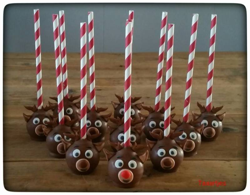 rendier cakepops