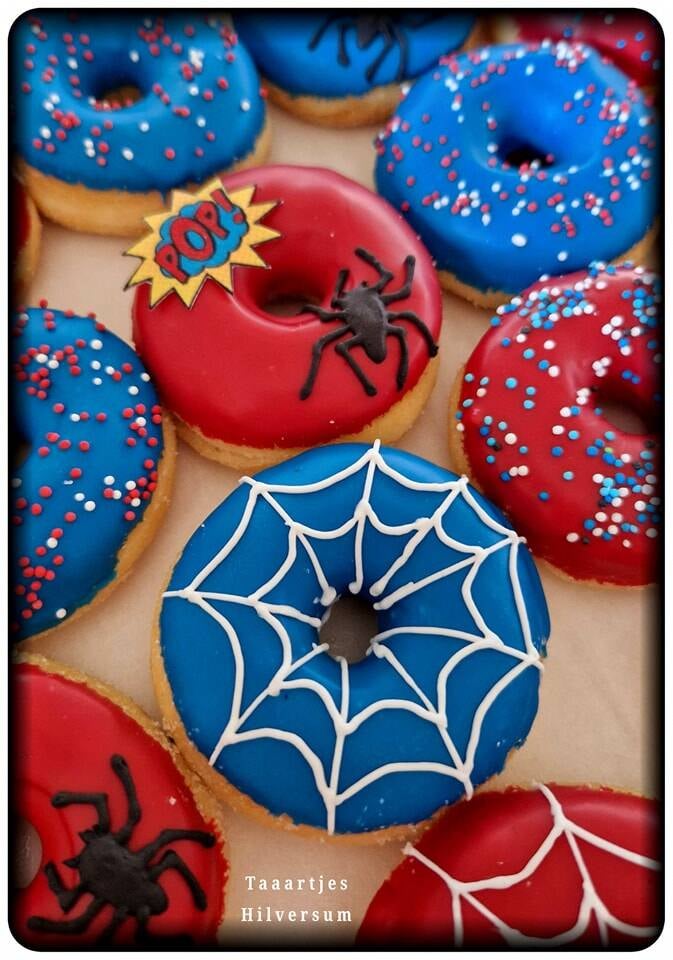 spiderman donuts