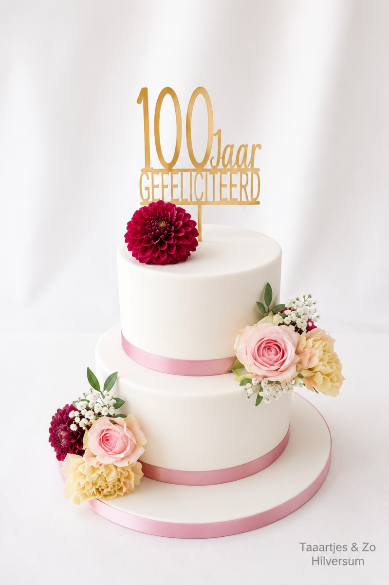stapeltaartjes voor 100 jarige