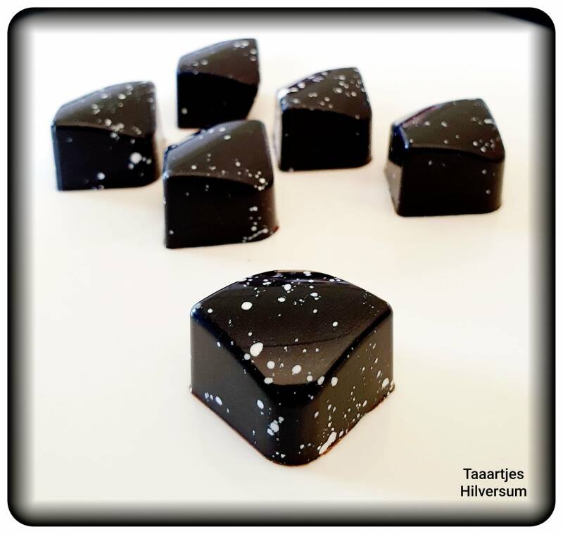 zwart wit bonbons